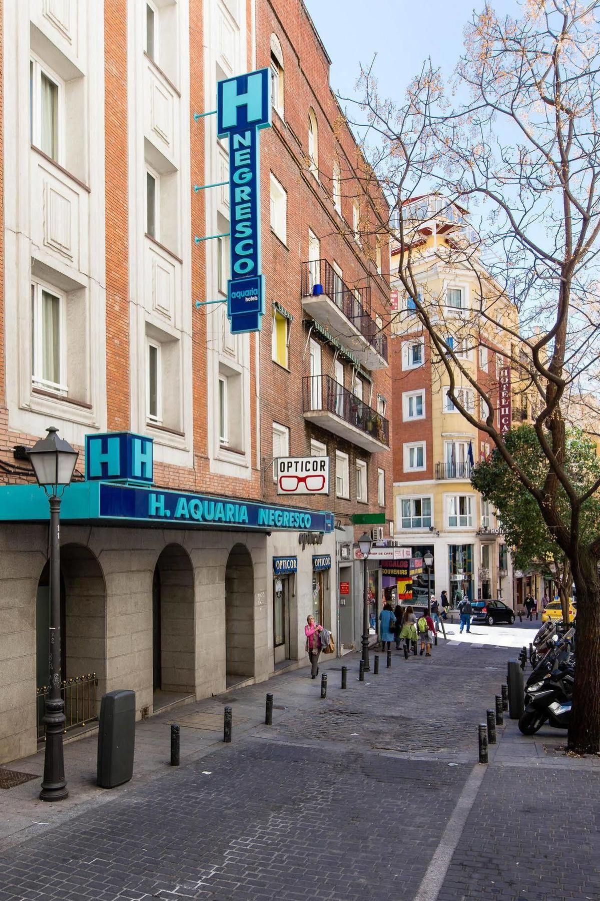 Hotel Negresco Gran Via Madrid Exteriér fotografie